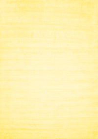 Solid Yellow Modern Rug, con103yw