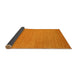 Thickness of Contemporary Neon Orange Modern Rug, con104