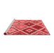 Country Red Washable Rugs