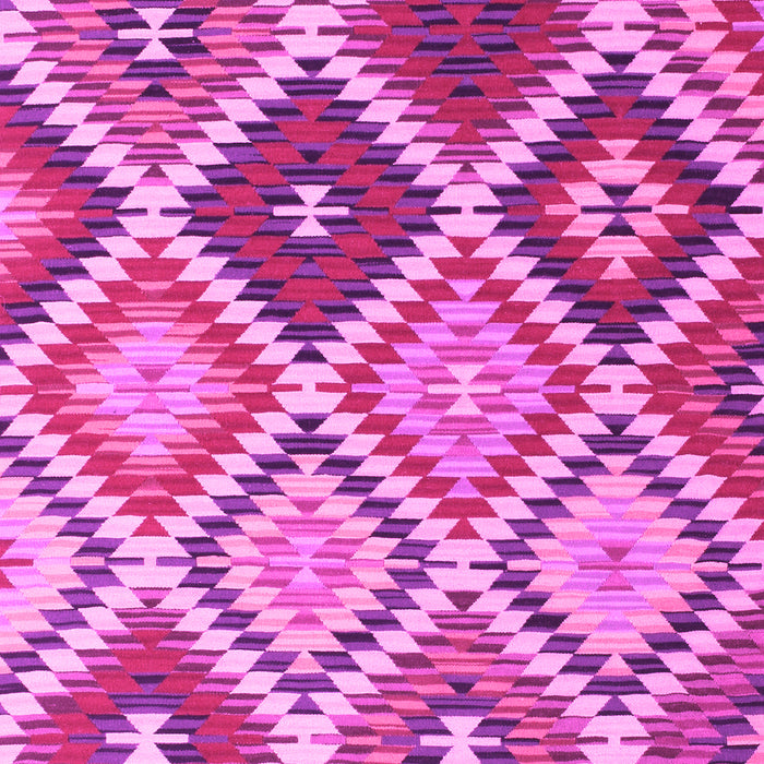 Machine Washable Southwestern Pink Country Rug, wshcon1040pnk