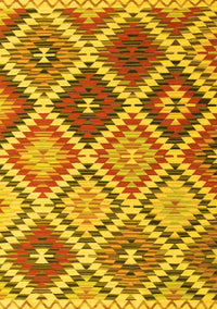 Southwestern Yellow Country Rug, con1040yw