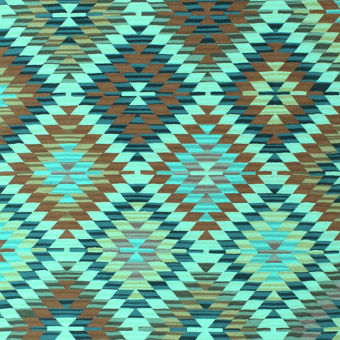 Southwestern Turquoise Country Rug, con1040turq