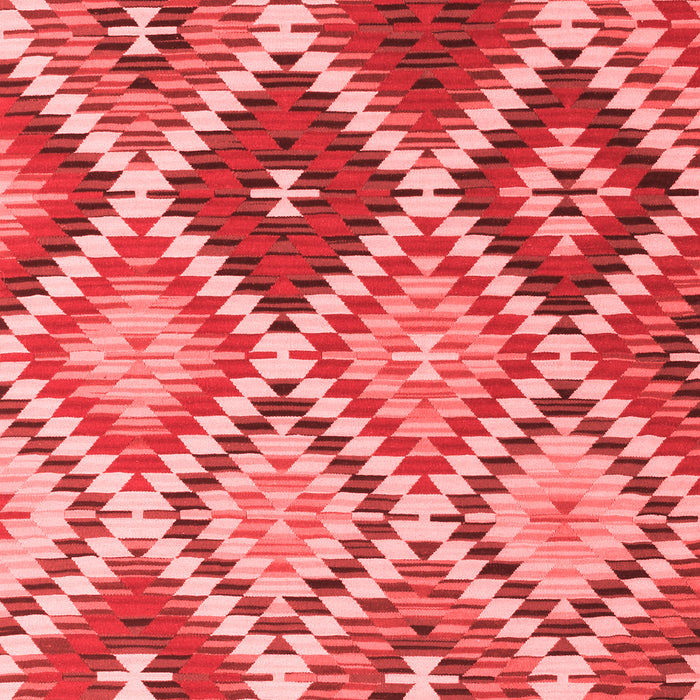Machine Washable Southwestern Red Country Rug, wshcon1040red