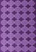 Abstract Purple Contemporary Rug, con1041pur