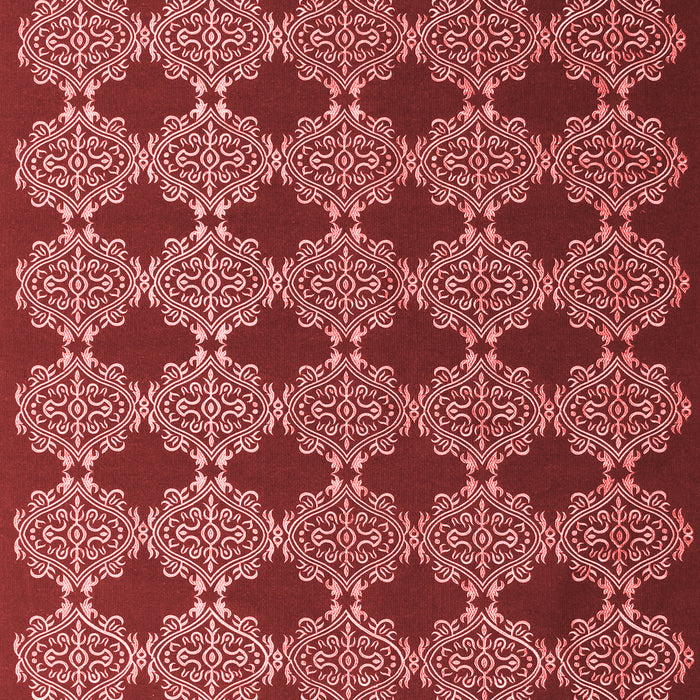 Machine Washable Abstract Red Contemporary Rug, wshcon1041red