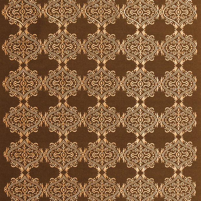 Abstract Orange Contemporary Rug, con1041org