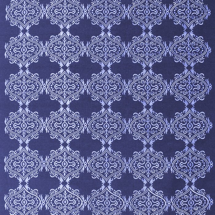 Abstract Blue Contemporary Rug, con1041blu