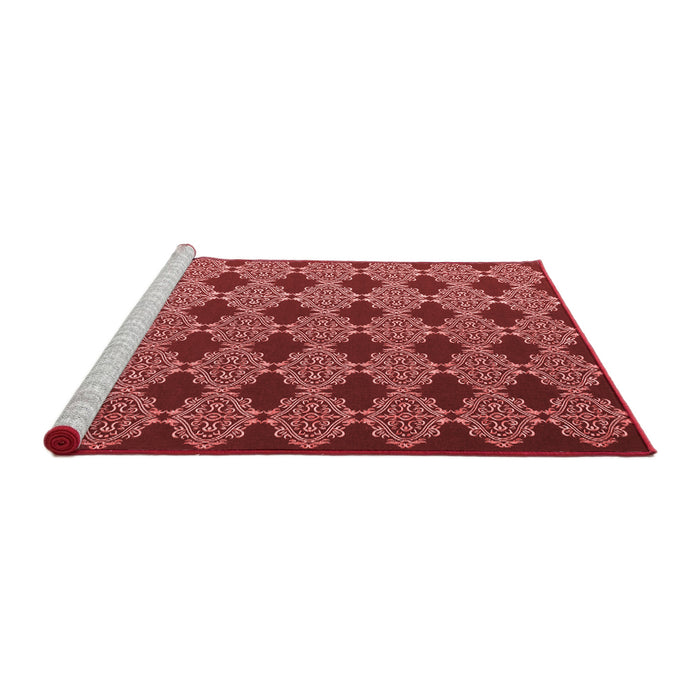 Contemporary Red Washable Rugs