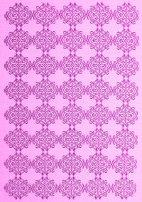 Abstract Pink Contemporary Rug, con1042pnk