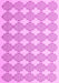 Abstract Pink Contemporary Rug, con1042pnk