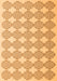 Serging Thickness of Machine Washable Abstract Orange Contemporary Area Rugs, wshcon1042org