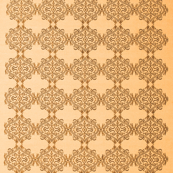 Serging Thickness of Machine Washable Abstract Orange Contemporary Area Rugs, wshcon1042org