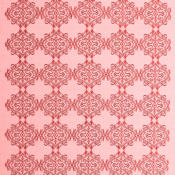 Machine Washable Abstract Red Contemporary Rug, wshcon1042red