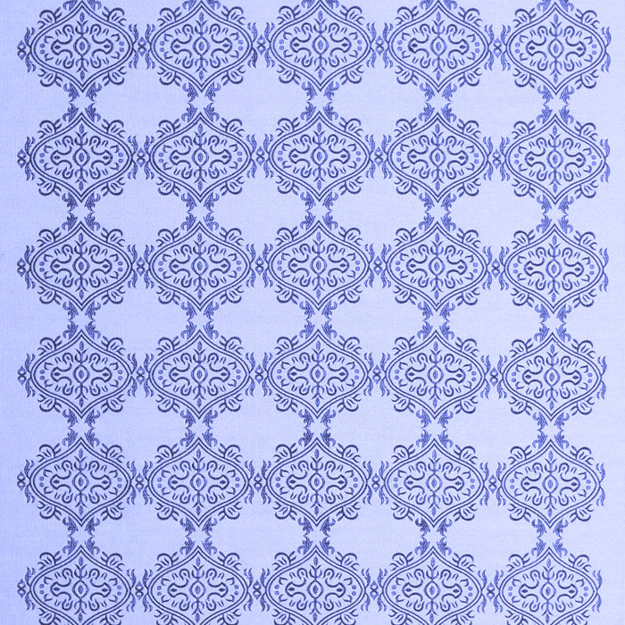 Abstract Blue Contemporary Rug, con1042blu