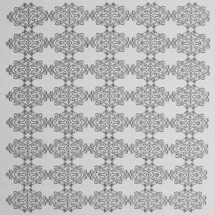 Round Machine Washable Abstract Gray Contemporary Rug, wshcon1042gry