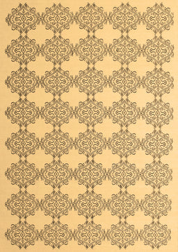 Abstract Brown Contemporary Rug, con1042brn