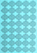 Machine Washable Abstract Light Blue Contemporary Rug, wshcon1042lblu
