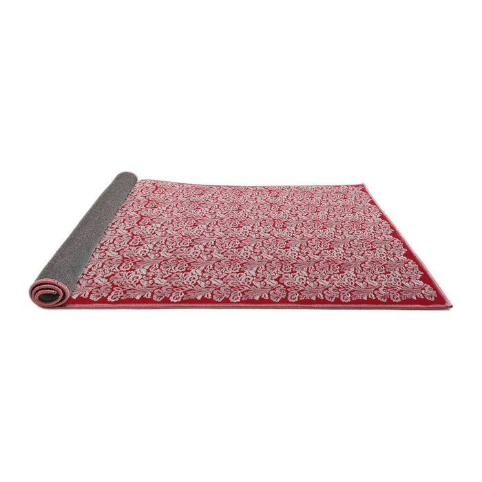 Thickness of Contemporary Red Modern Rug, con1043