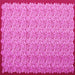 Square Machine Washable Abstract Pink Contemporary Rug, wshcon1043pnk