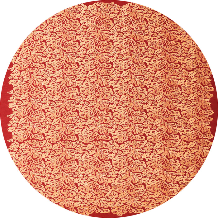 Machine Washable Abstract Orange Contemporary Area Rugs, wshcon1043org