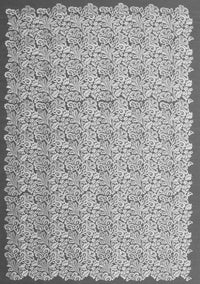 Abstract Gray Contemporary Rug, con1043gry