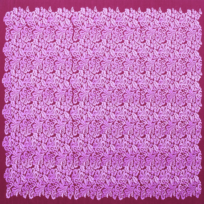Square Machine Washable Abstract Purple Contemporary Area Rugs, wshcon1043pur
