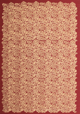 Abstract Brown Contemporary Rug, con1043brn