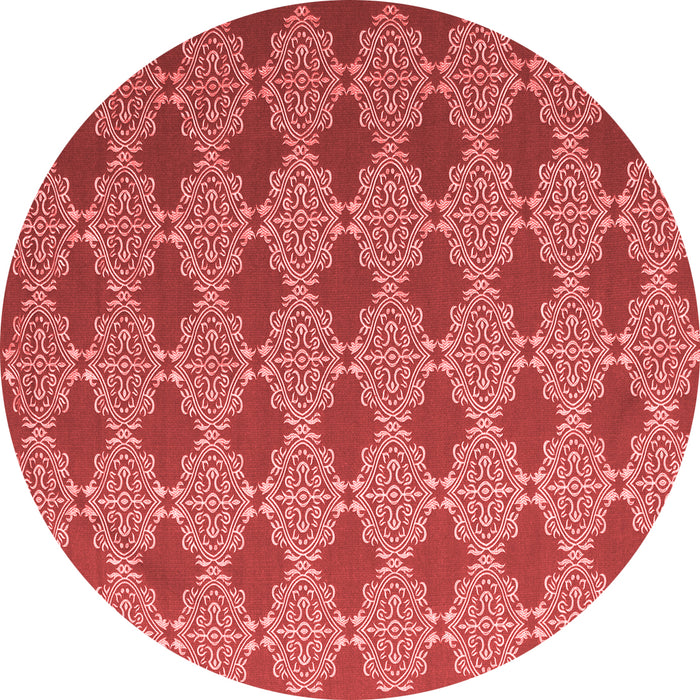 Machine Washable Abstract Red Contemporary Rug, wshcon1044red