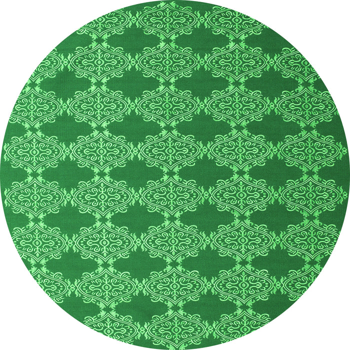 Machine Washable Abstract Green Contemporary Area Rugs, wshcon1044grn