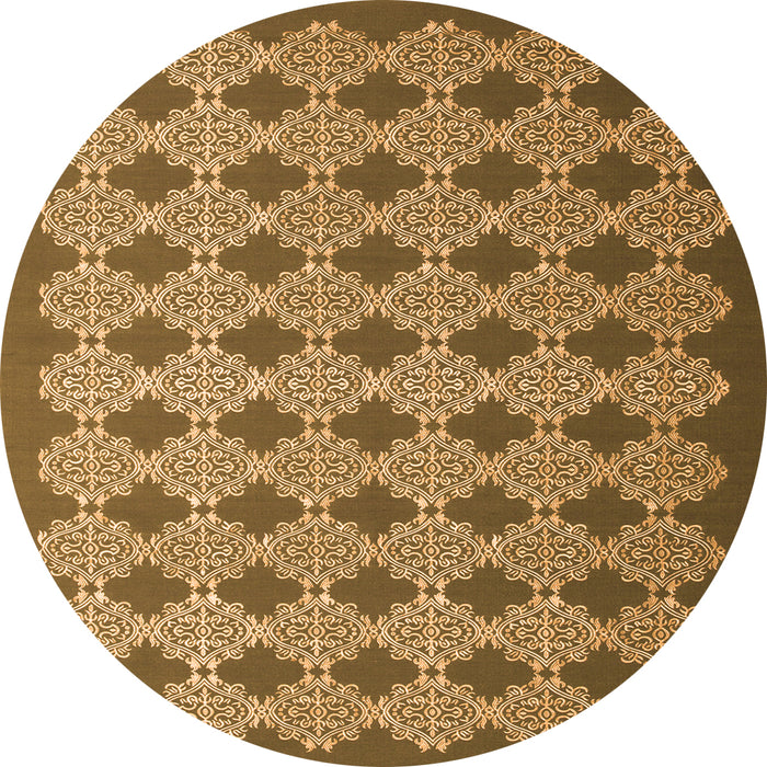 Machine Washable Abstract Orange Contemporary Area Rugs, wshcon1045org