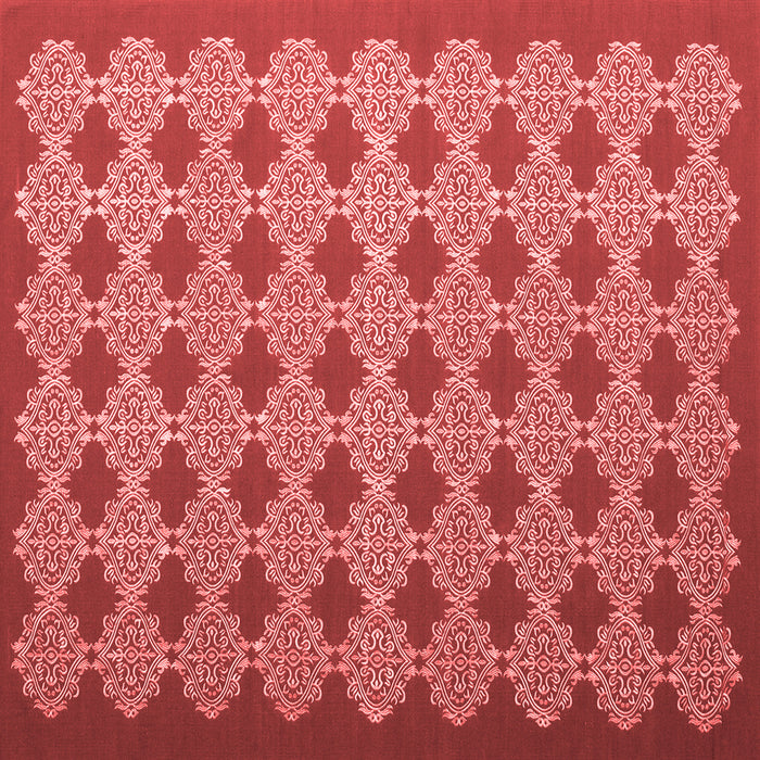 Abstract Red Contemporary Rug, con1045red