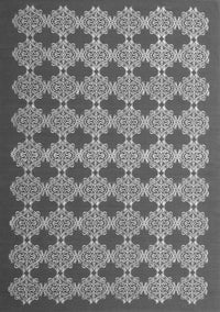 Abstract Gray Contemporary Rug, con1045gry