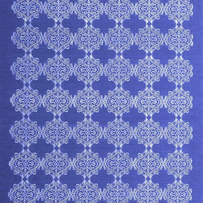 Machine Washable Abstract Blue Contemporary Rug, wshcon1045blu