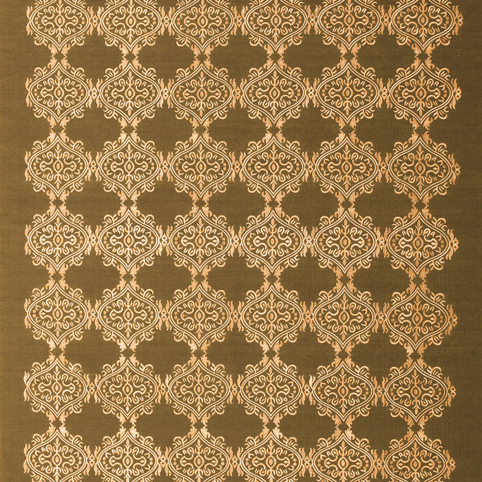 Abstract Orange Contemporary Rug, con1045org