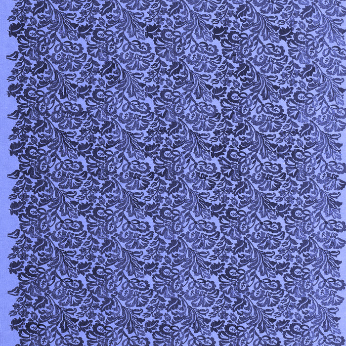Abstract Blue Contemporary Rug, con1046blu