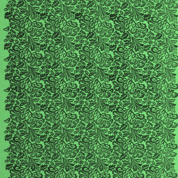 Abstract Emerald Green Contemporary Rug, con1046emgrn