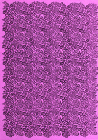 Abstract Pink Contemporary Rug, con1046pnk