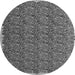 Square Abstract Gray Contemporary Rug, con1046gry