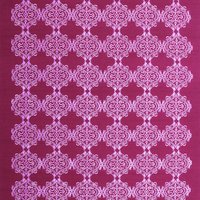 Machine Washable Abstract Purple Contemporary Area Rugs, wshcon1047pur