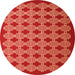 Machine Washable Abstract Orange Contemporary Area Rugs, wshcon1047org