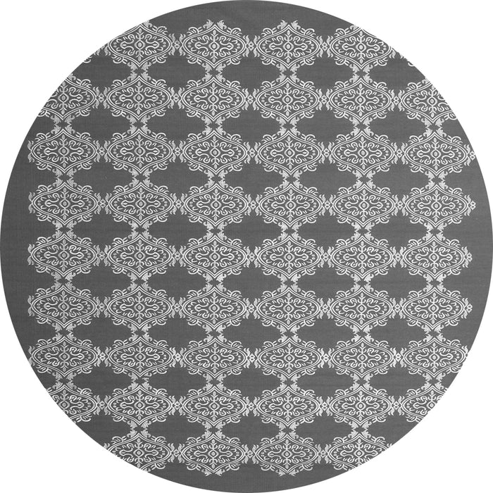 Machine Washable Abstract Gray Contemporary Rug, wshcon1047gry