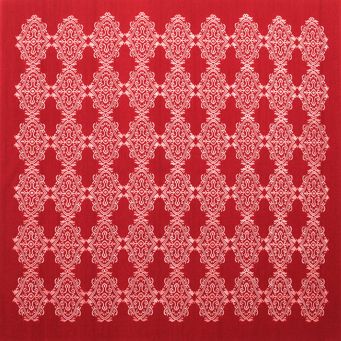 Machine Washable Abstract Red Contemporary Rug, wshcon1047red