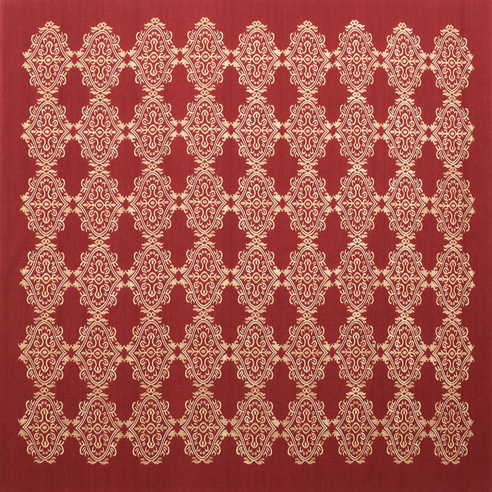 Square Machine Washable Abstract Brown Contemporary Rug, wshcon1047brn