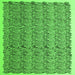 Serging Thickness of Abstract Green Contemporary Rug, con1048grn