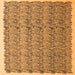 Serging Thickness of Abstract Orange Contemporary Rug, con1048org