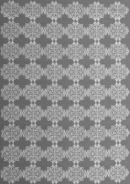 Abstract Gray Contemporary Rug, con1049gry