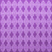 Square Abstract Purple Contemporary Rug, con1049pur