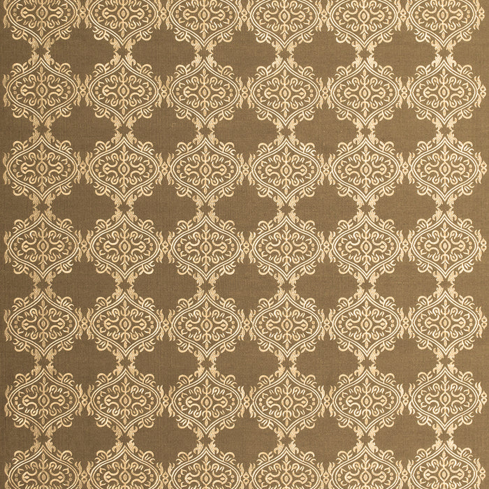 Machine Washable Abstract Brown Contemporary Rug, wshcon1049brn