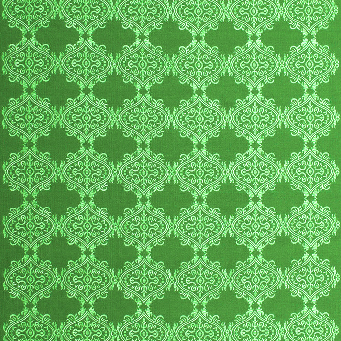Abstract Green Contemporary Rug, con1049grn
