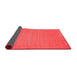 Abstract Red Contemporary Area Rugs